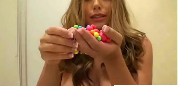  Hot Sexy Feminine Girl Playing With Toys video-28